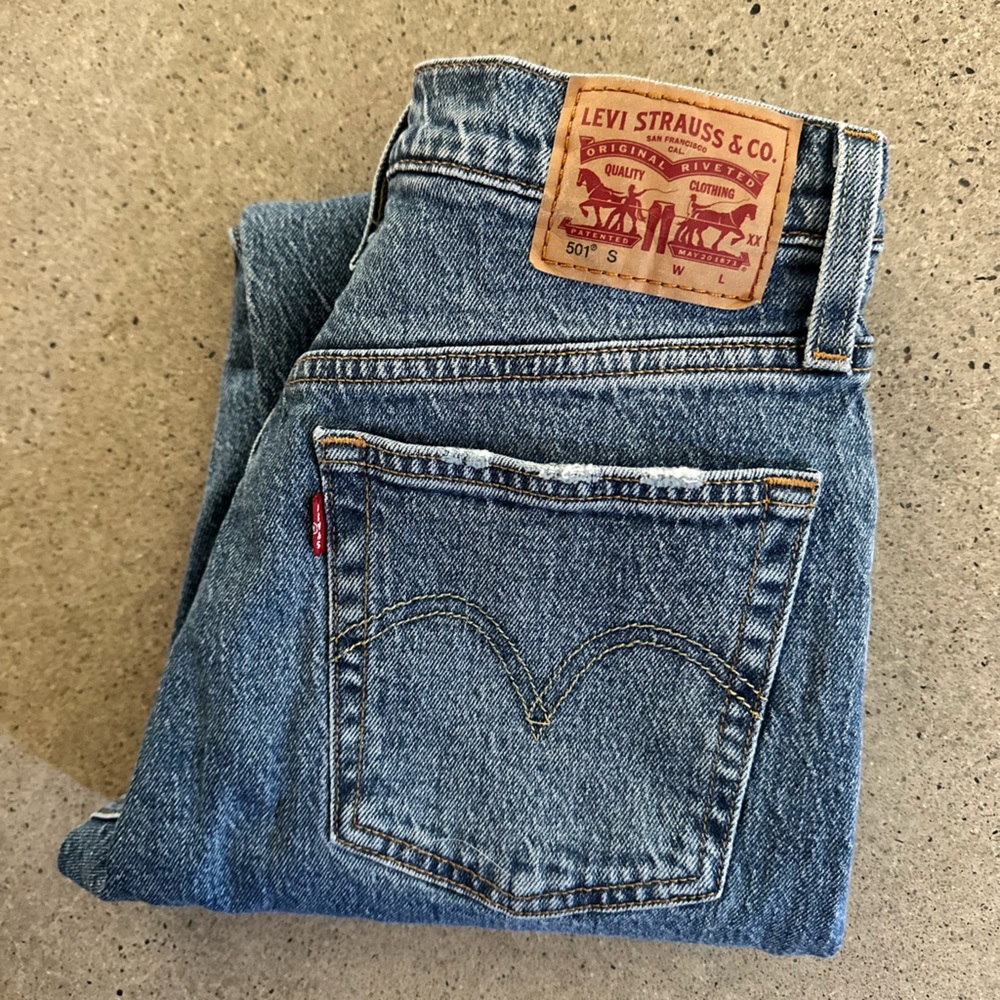 Levi's 501 Classic Fit Denim Jeans